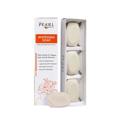 Pearl Whitening Soap with Kojic Acid & Papaya | Corrects Dark Spots, Remove Acne Scars & Brightens the skin