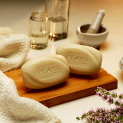 Pearl Whitening Soap with Kojic Acid & Papaya | Corrects Dark Spots, Remove Acne Scars & Brightens the skin