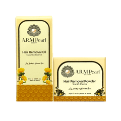 hair removal powder and oil